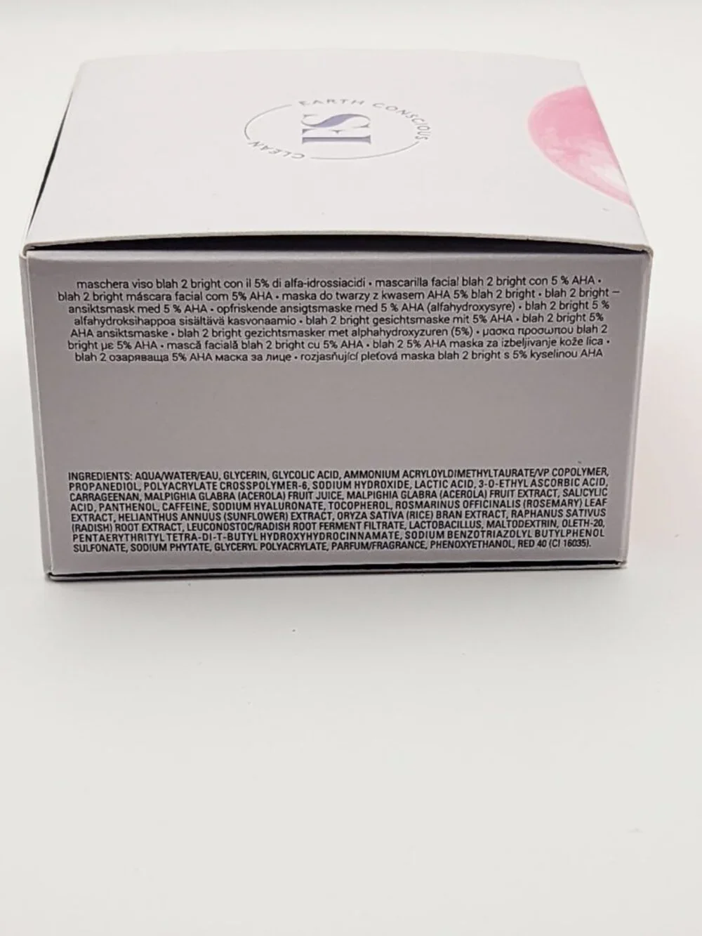 Fenty Skin Cherry Dub Blah 2 Bright 5% AHA BHA Face Mask 2.5oz 75ml New in Box